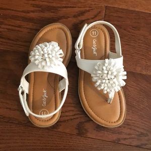Cat & Jack Girls Sandals Size 11